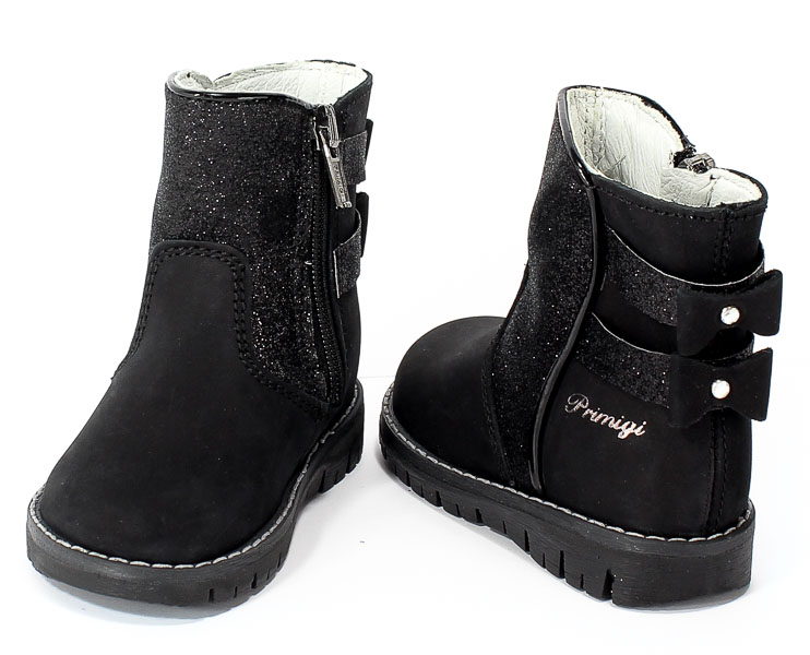 Trzewiki Primigi 85221/00 Nabuk/T.Glitter/Nero r.19-26