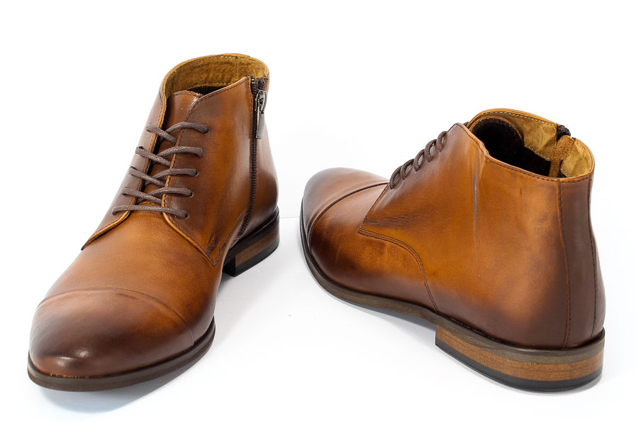 Trzewiki Euro Moda ST 385 Rudy/163/T