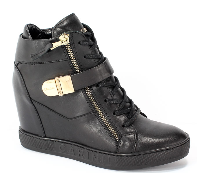 Sneakersy Carinii B4095-E50-000-PSK-B88 Czarny
