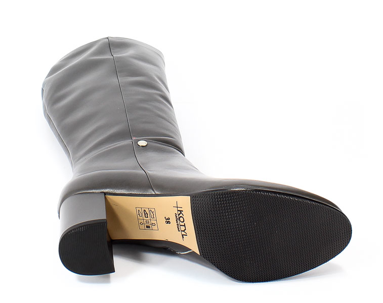 Kozaki Kotyl 5517 Szare Lico