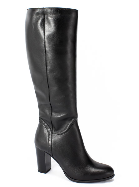 Kozaki Kotyl 9709 Czarny Lico