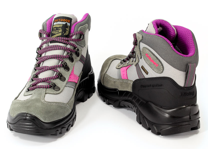 Trekkingowe Grisport 13316S7G Calz. 3685 Grigio Scamosciato 1