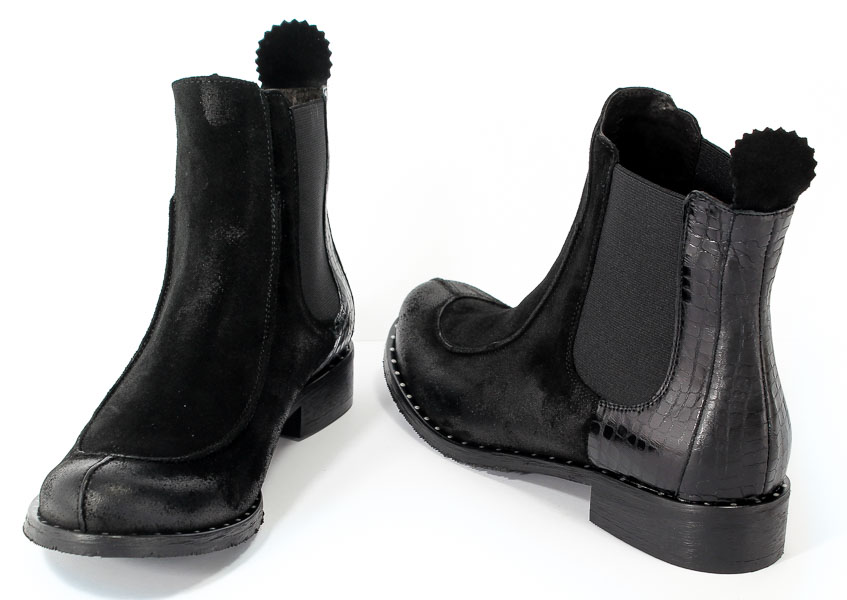 Botki Uncome 25072 Nero