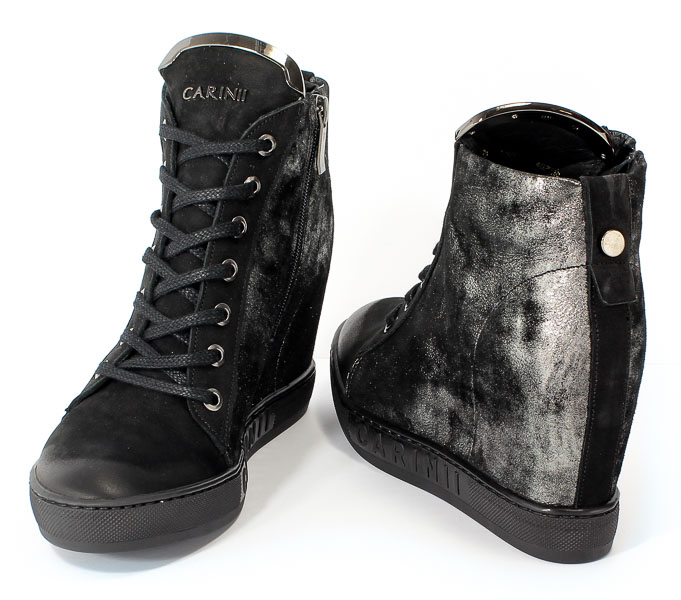 Sneakersy Carinii B4078-360-I23-PSK-B88 Czarny