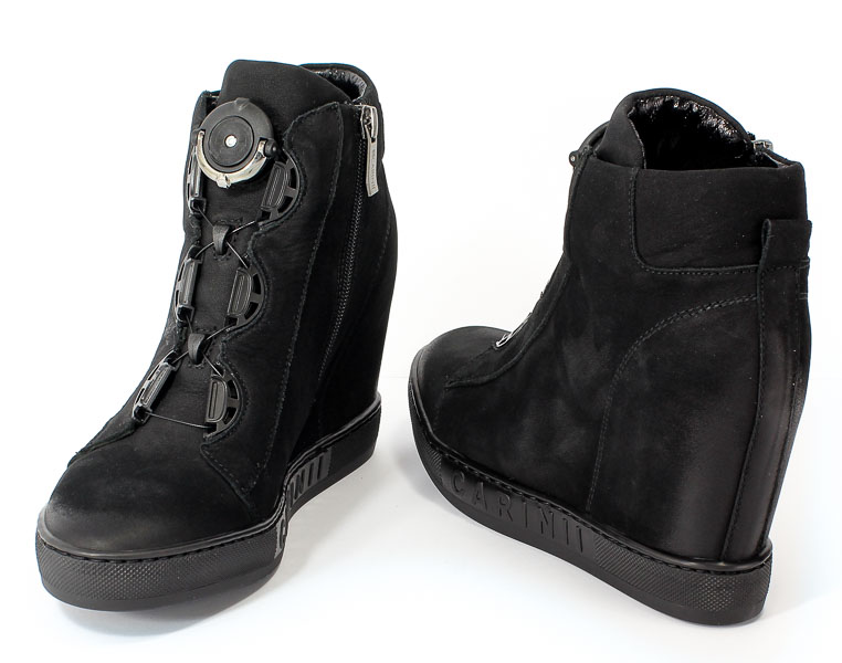 Sneakersy Carinii B4174-360-000-PSK-B88 Czarny