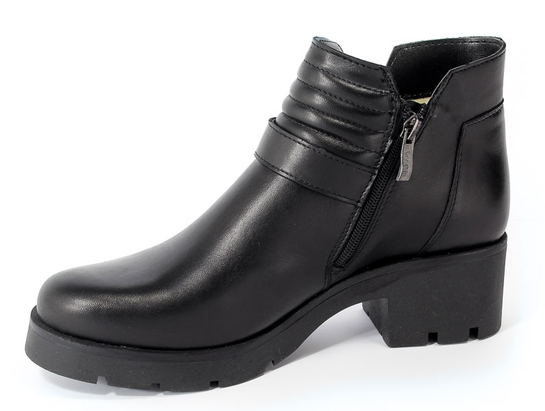 Botki Pollonus 5-0878-001 Czarny Velvet