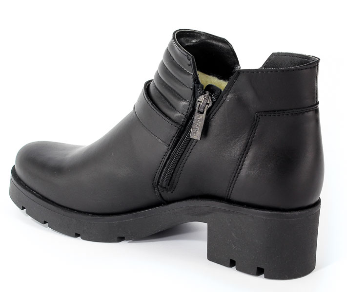 Botki Pollonus 5-0878-001 Czarny Velvet