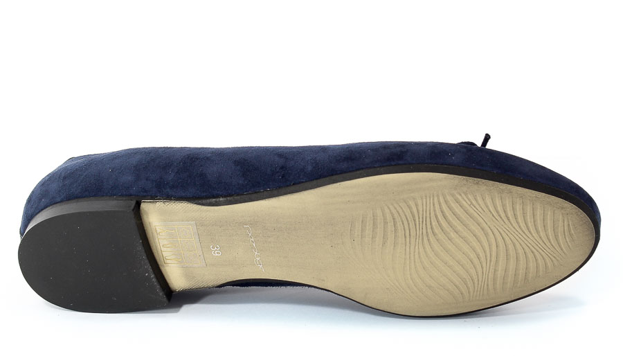 Baleriny Prestige 942 G-Zamsz