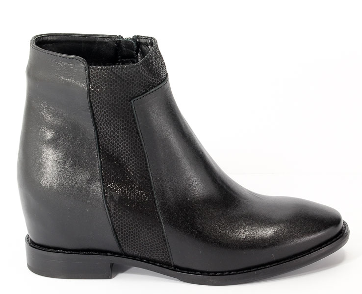 Botki Lucca 71056 Czarny/Cętki