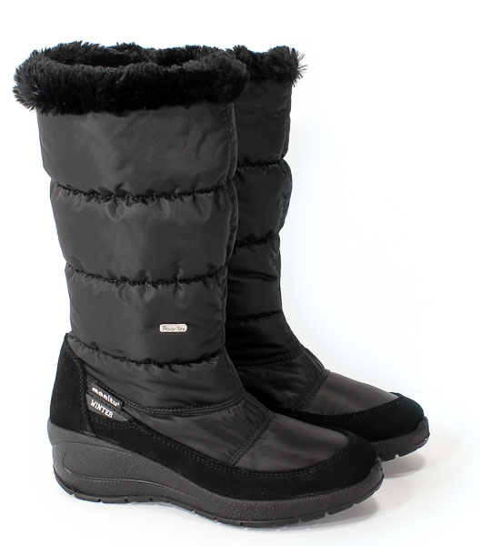 Śniegowce Manitu 990982 Schwarz