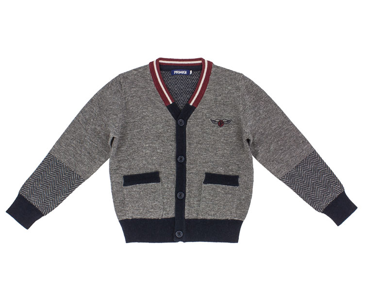 Swetr Primigi Outwear 3814204100506 Grey 3-6 Lat