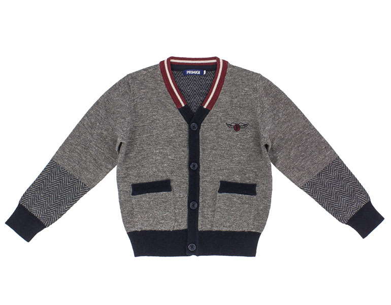 Swetr Primigi Outwear 3814204100506 Grey 7-14 Lat