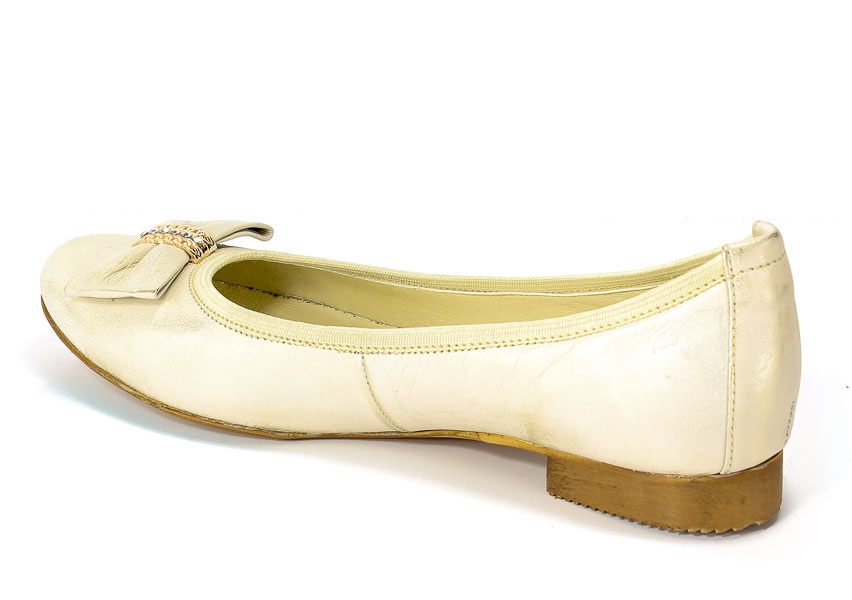 Baleriny Nicole 2142 Złoto/P