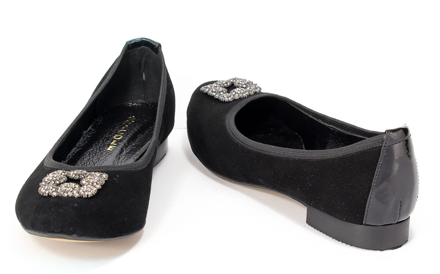Baleriny Nicole 2117 Czarny/L