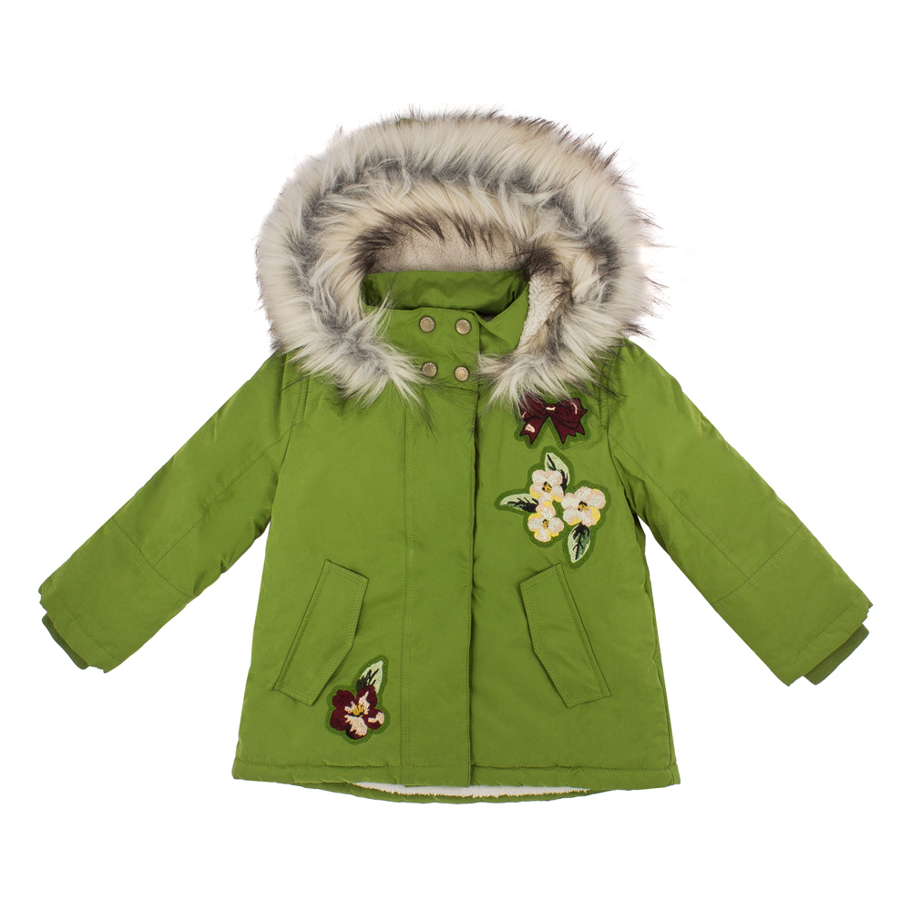 Kurtka Primigi Outerwear female 38103521 green 7-14 lat