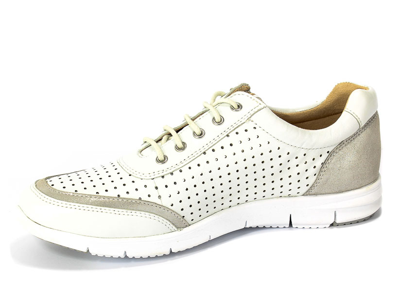 Półbuty Caprice 9-23601-20 190 Wht Perl Multi