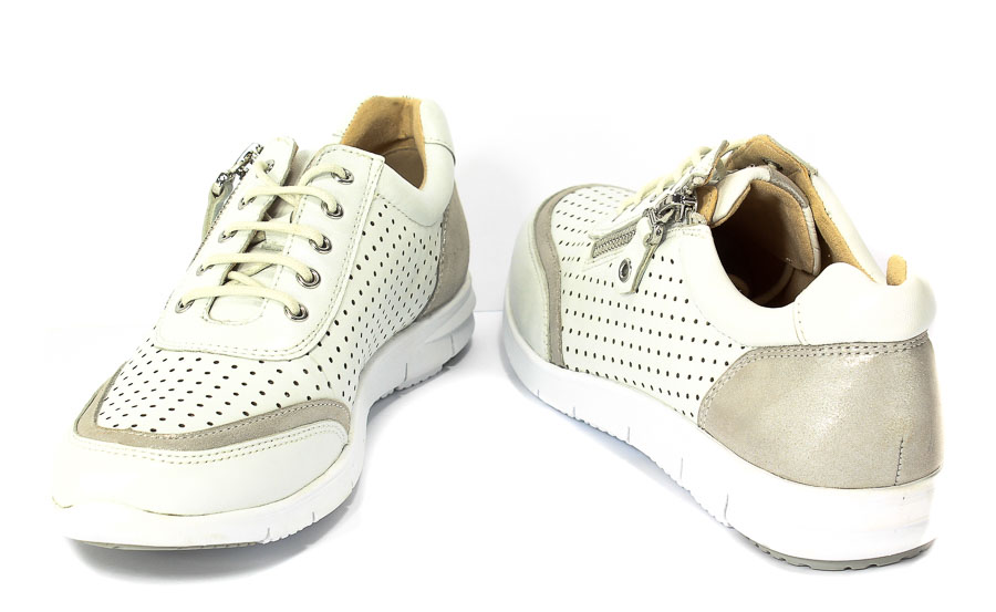 Półbuty Caprice 9-23601-20 190 Wht Perl Multi