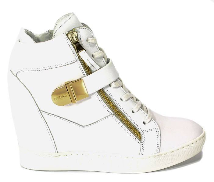Sneakersy Carinii B4095-G34-000-PSK-B88 Biały