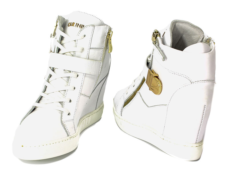 Sneakersy Carinii B4095-G34-000-PSK-B88 Biały