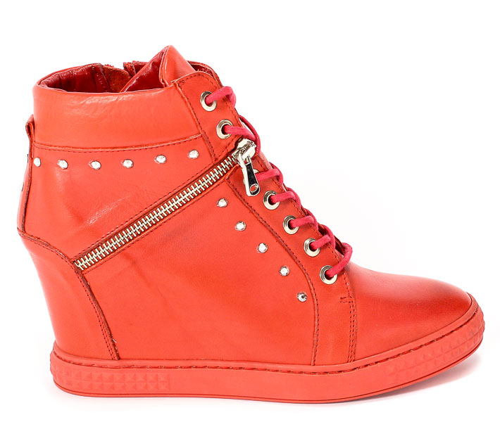 Sneakersy Carinii B3254-H54-000-000-B88 Czerwony