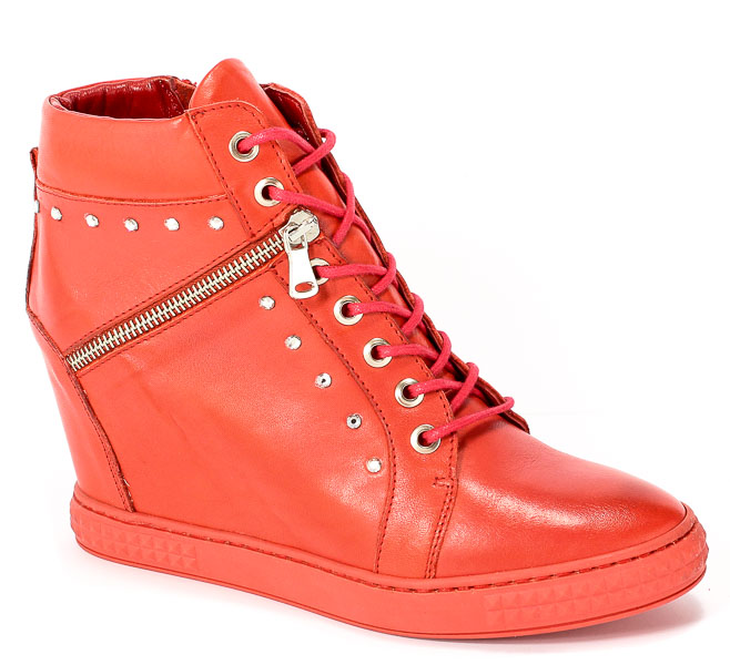 Sneakersy Carinii B3254-H54-000-000-B88 Czerwony