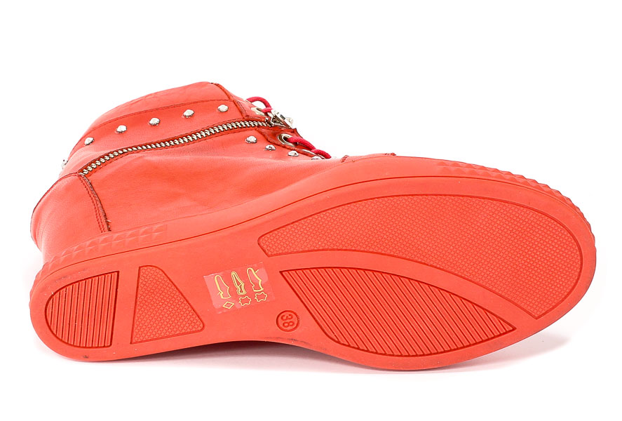 Sneakersy Carinii B3254-H54-000-000-B88 Czerwony