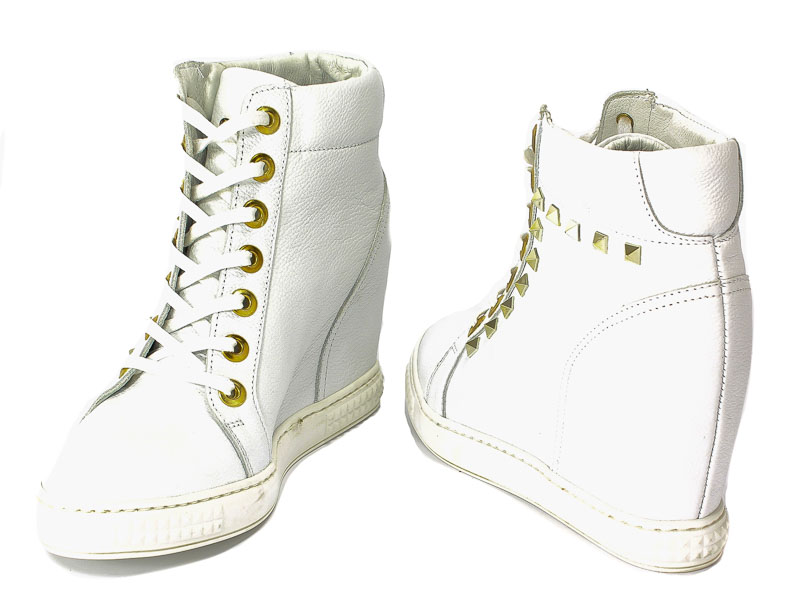 Sneakersy Carinii B3028/P-I81-000-000-B88 Biały