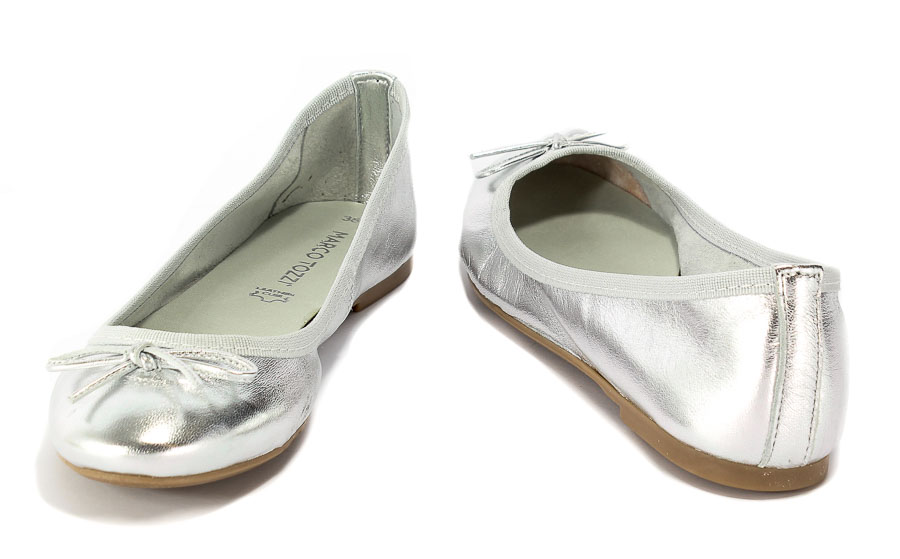 Baleriny Marco Tozzi 2-22122-20 941-2 Silver