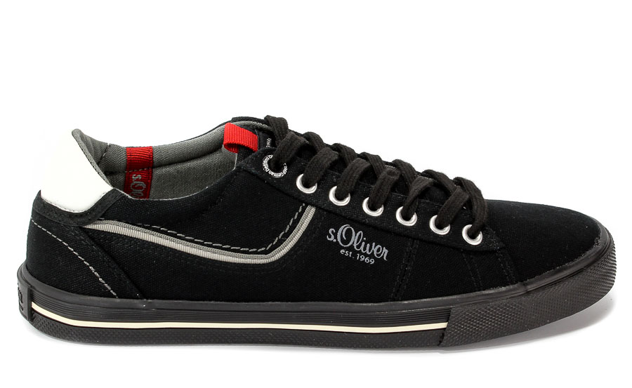 Półbuty S.Oliver 5-13600-20 001 Black