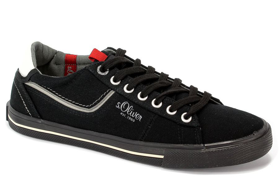 Półbuty S.Oliver 5-13600-20 001 Black