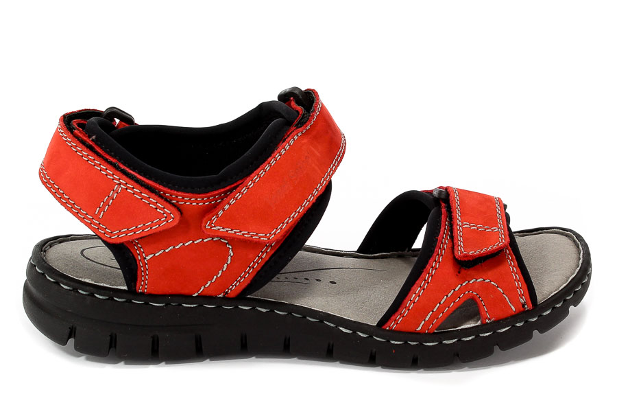 Sandały Josef Seibel 93401 751 401 Stefanie 01 Rot-Kombi