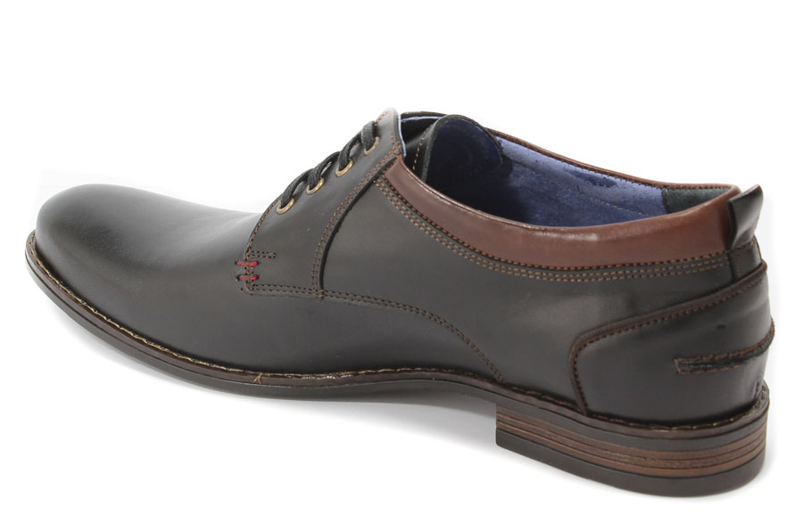 Półbuty Euro moda Nko 1616 Czarny D-4
