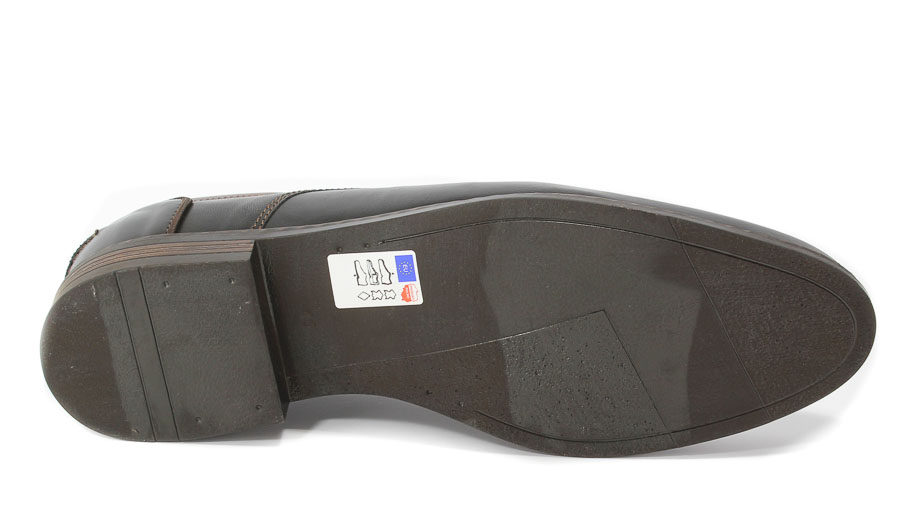 Półbuty Euro moda Nko 1616 Czarny D-4