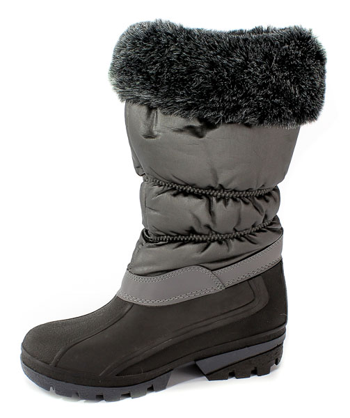 Śniegowce Spirale 0005953 Black Grey