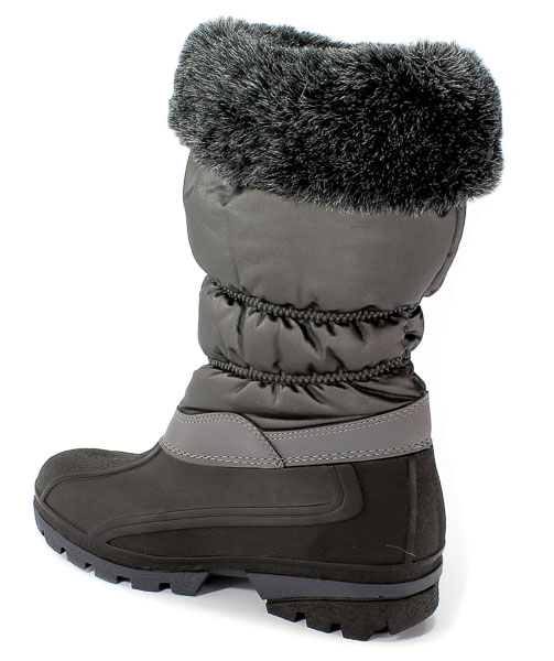 Śniegowce Spirale 0005953 Black Grey