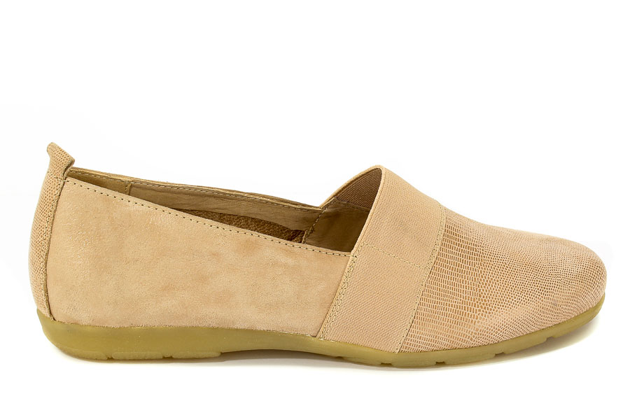 Półbuty Caprice 9-24650-20 411 Beige Rep Comb