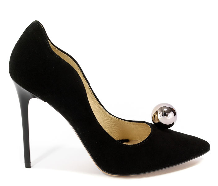 Czółenka Emis Z7356/447 Czarny