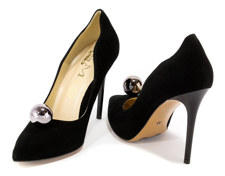 Czółenka Emis Z7356/447 Czarny