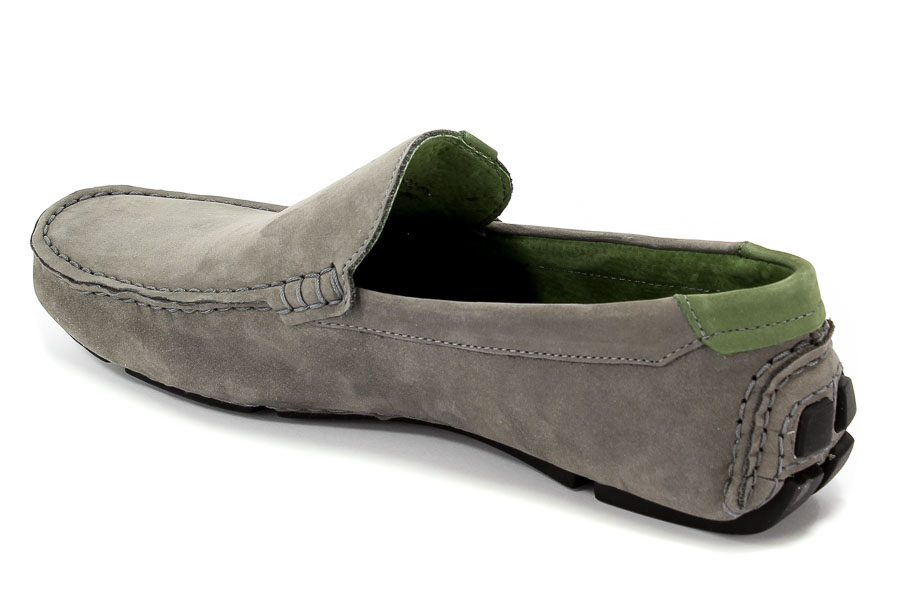 Półbuty Badura 3153-386 Popiel nub