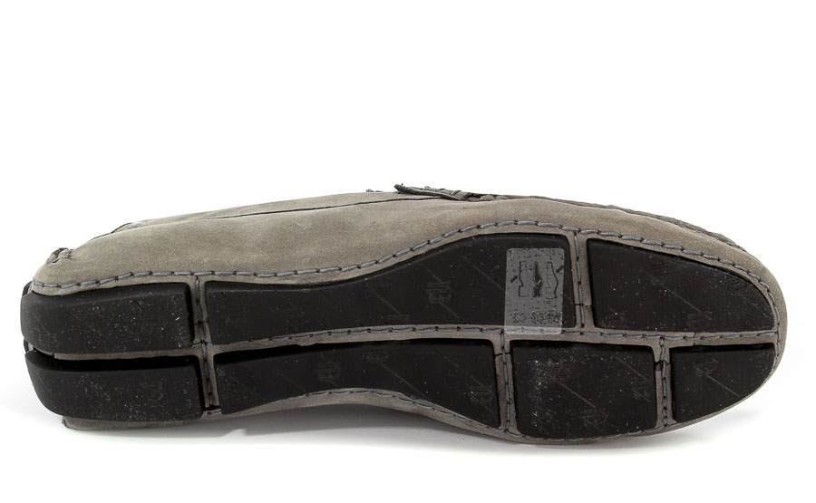 Półbuty Badura 3153-386 Popiel nub