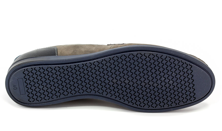 Półbuty Badura 3175-386 Popiel nub