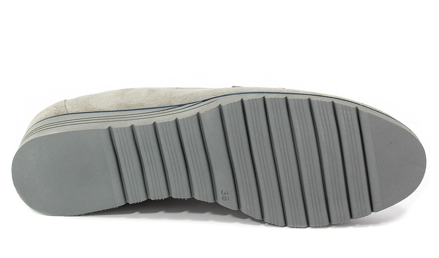 Półbuty Ann Mex 7596 11W Szary