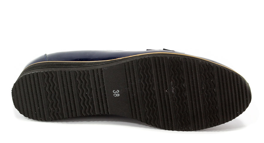 Półbuty Ann Mex 7596 05LW+05W Granat