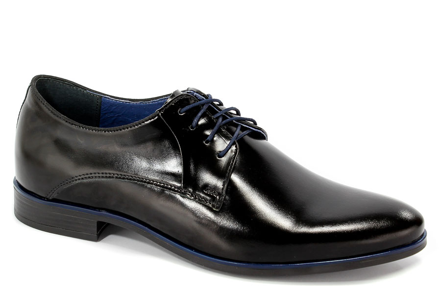 Półbuty Euro moda Nko 1644 Czarny D-3
