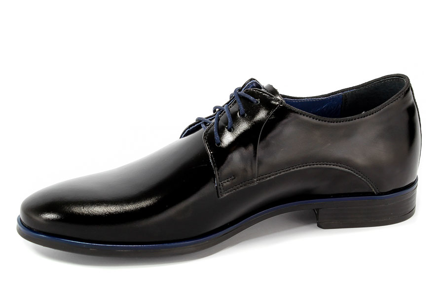 Półbuty Euro moda Nko 1644 Czarny D-3