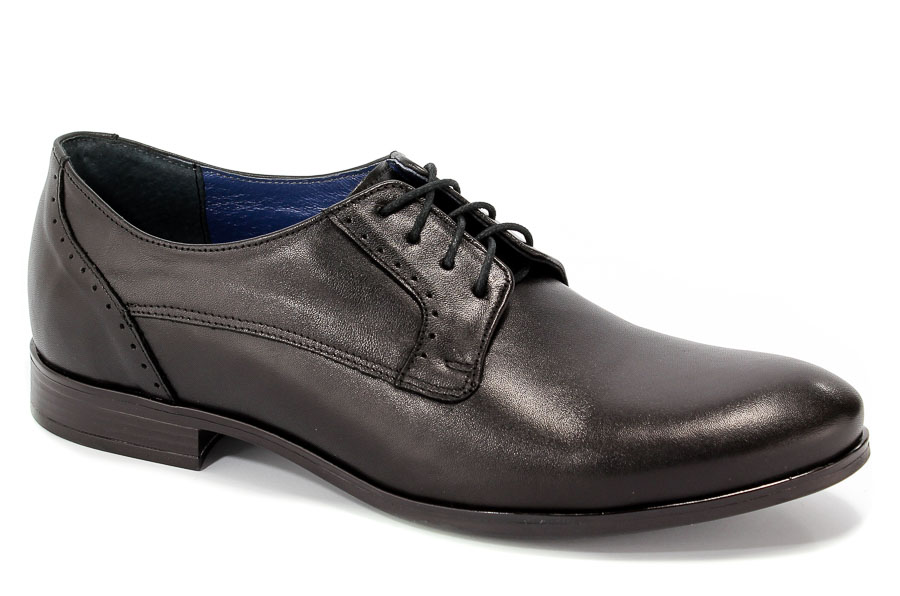 Półbuty Euro moda Nko 1645 Czarny D-4