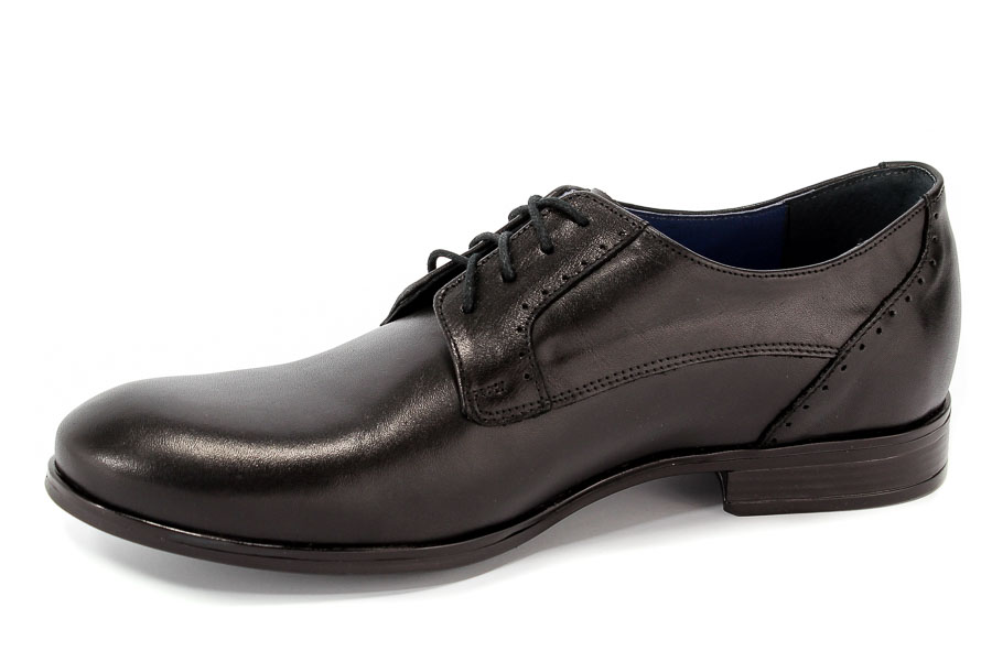 Półbuty Euro moda Nko 1645 Czarny D-4
