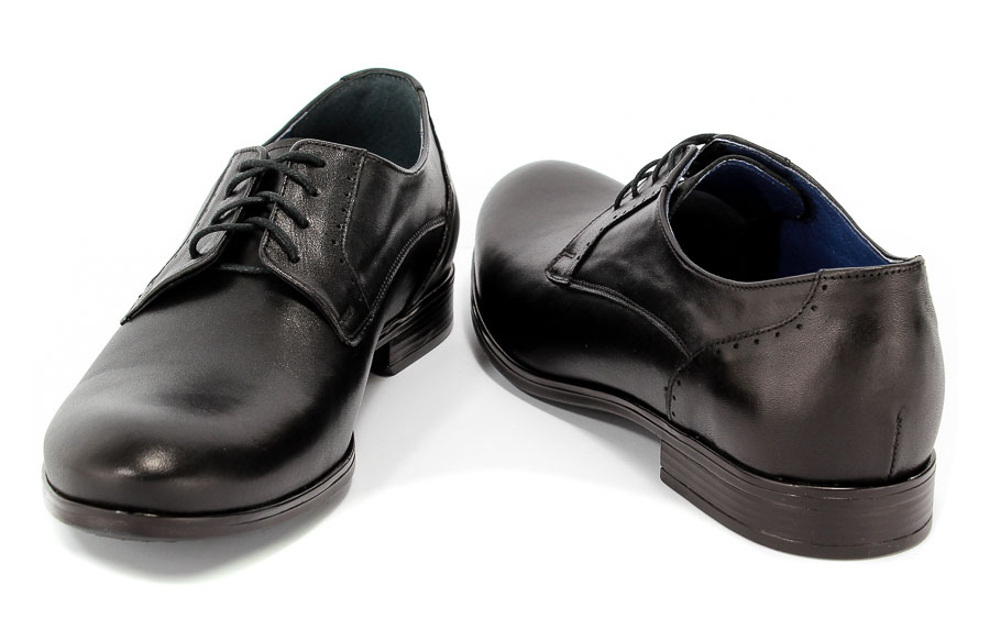 Półbuty Euro moda Nko 1645 Czarny D-4