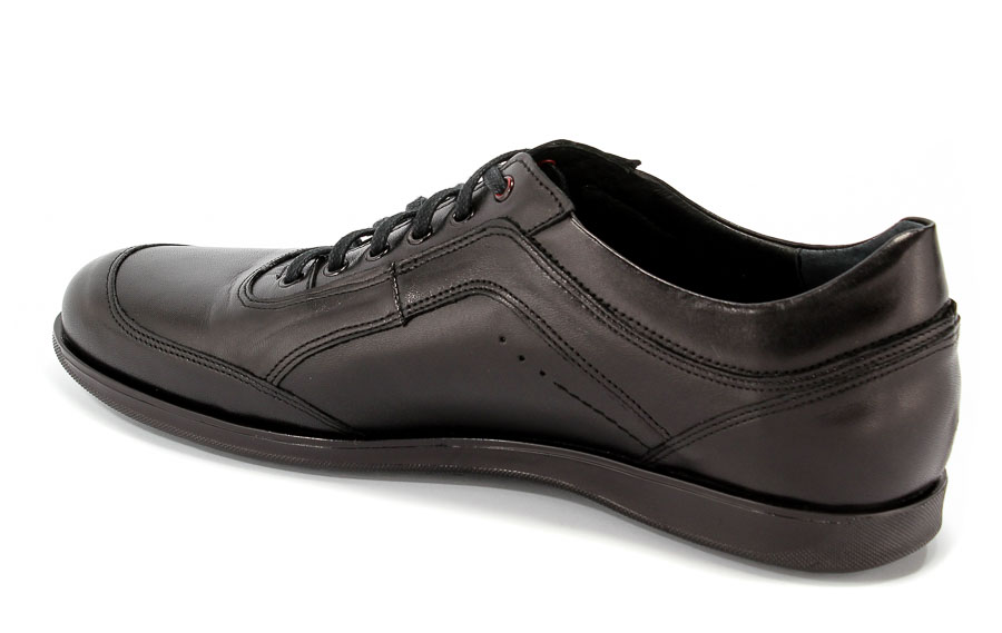 Półbuty Euro moda Nko 1651 Czarny D-4