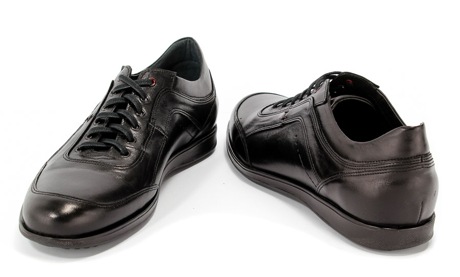 Półbuty Euro moda Nko 1651 Czarny D-4